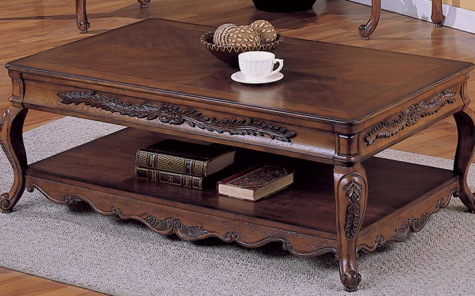 Belgium Cocktail Table with Hidden Drawer | Coffee Tables
