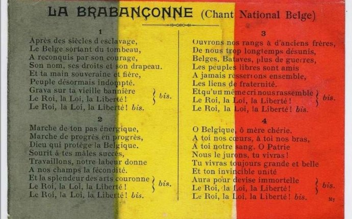The Anthem Philatelist: The National Anthem of Belgium