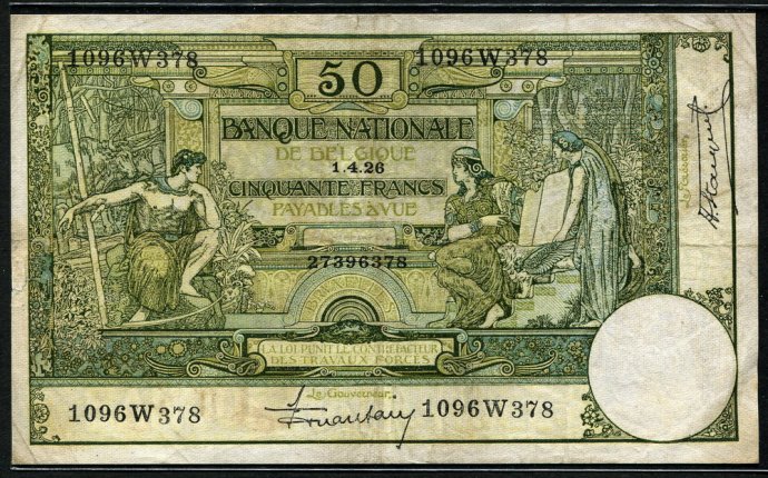 Belgium old Currency