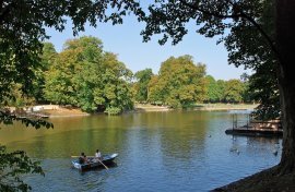 Bois de la Cambre à Bruxelles ,vue sur le lac depuis l'ile Robinson | Stephane Mignon/Flickr