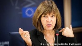 Rebecca Harms of the Greens in the European Parliament