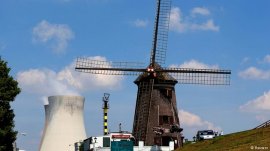 The Doel nuclear site near Antwerp