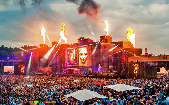 Tomorrowland Festival in Belgium