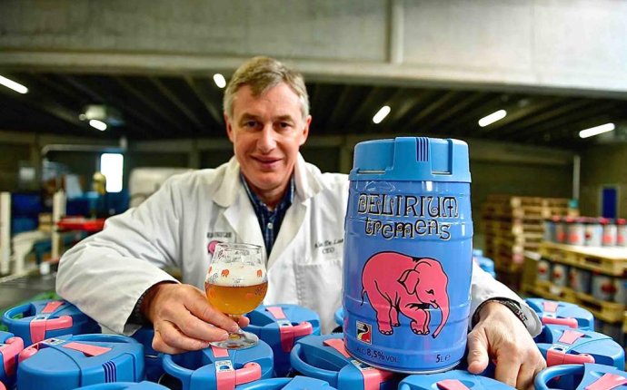 Belgium Beer with Pink Elephant